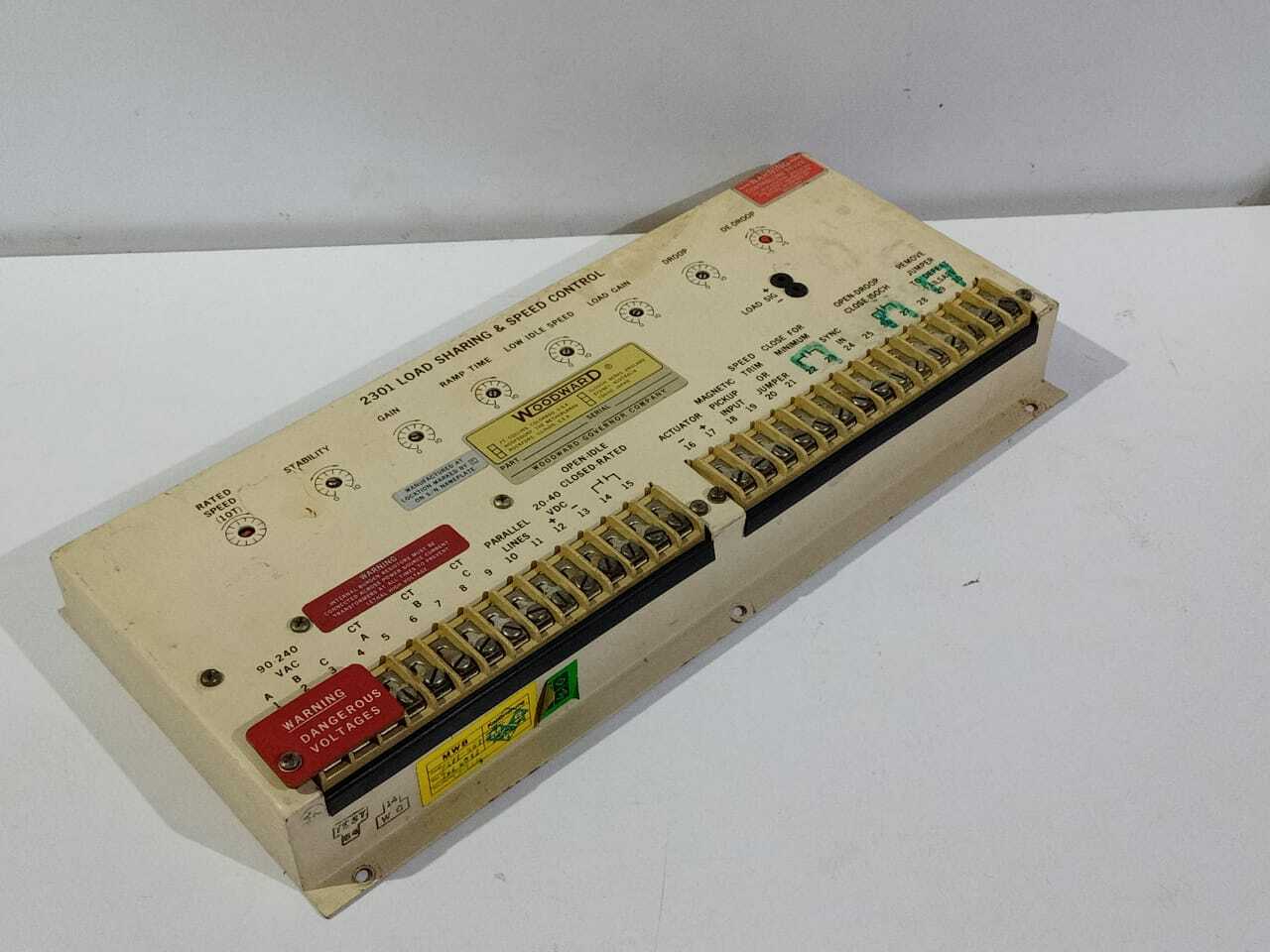 Woodward 8271-467 / 2301 Load Sharing & Speed Control CAT 8N409 / 8271467