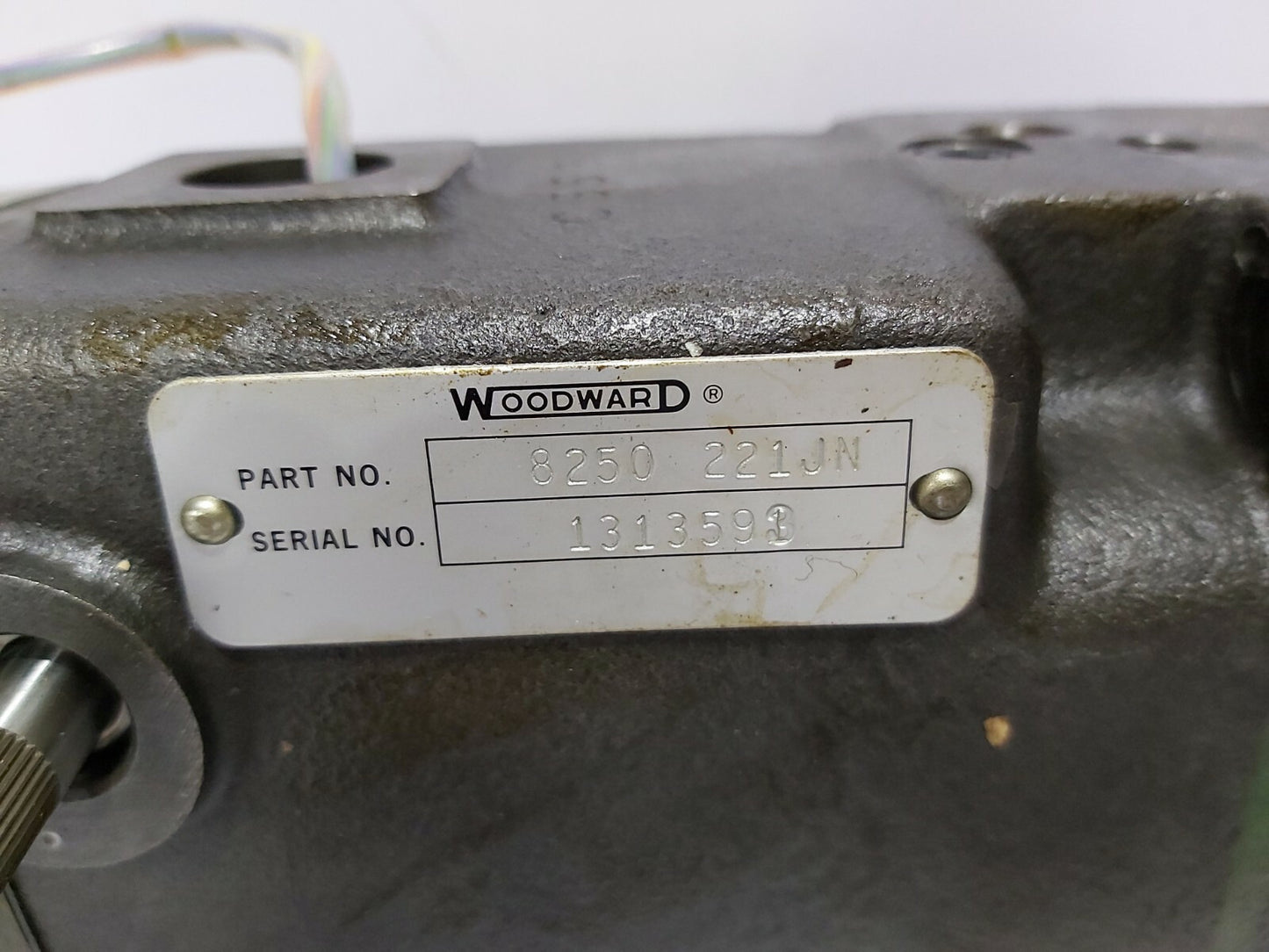 WOODWARD 8250 221JN GOVERNOR ACTUATOR 8250221JN