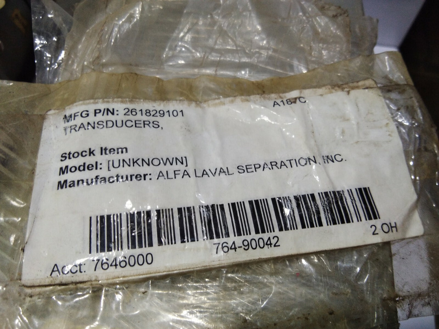 TOTCO 261829-101 TRANSDUCER E/P DC SIGNAL 263871-306 MOORE PRODUCTS MOD 77-3A