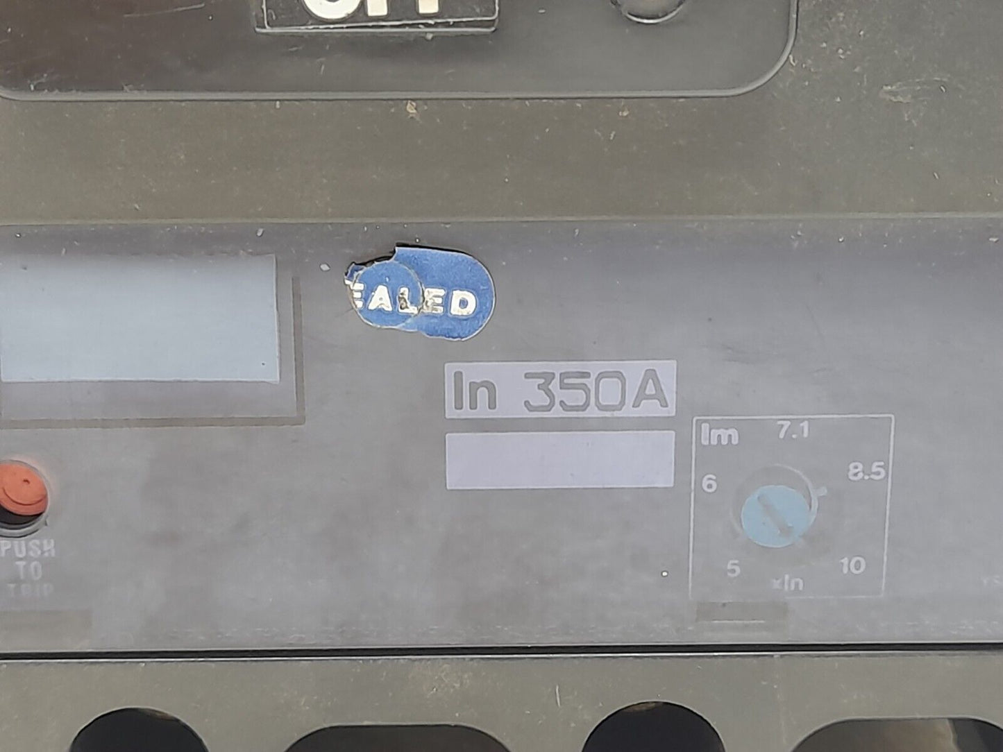 Terasaki XS400CS Tembreak Circuit Breaker 350A 3P AC600V DC250V