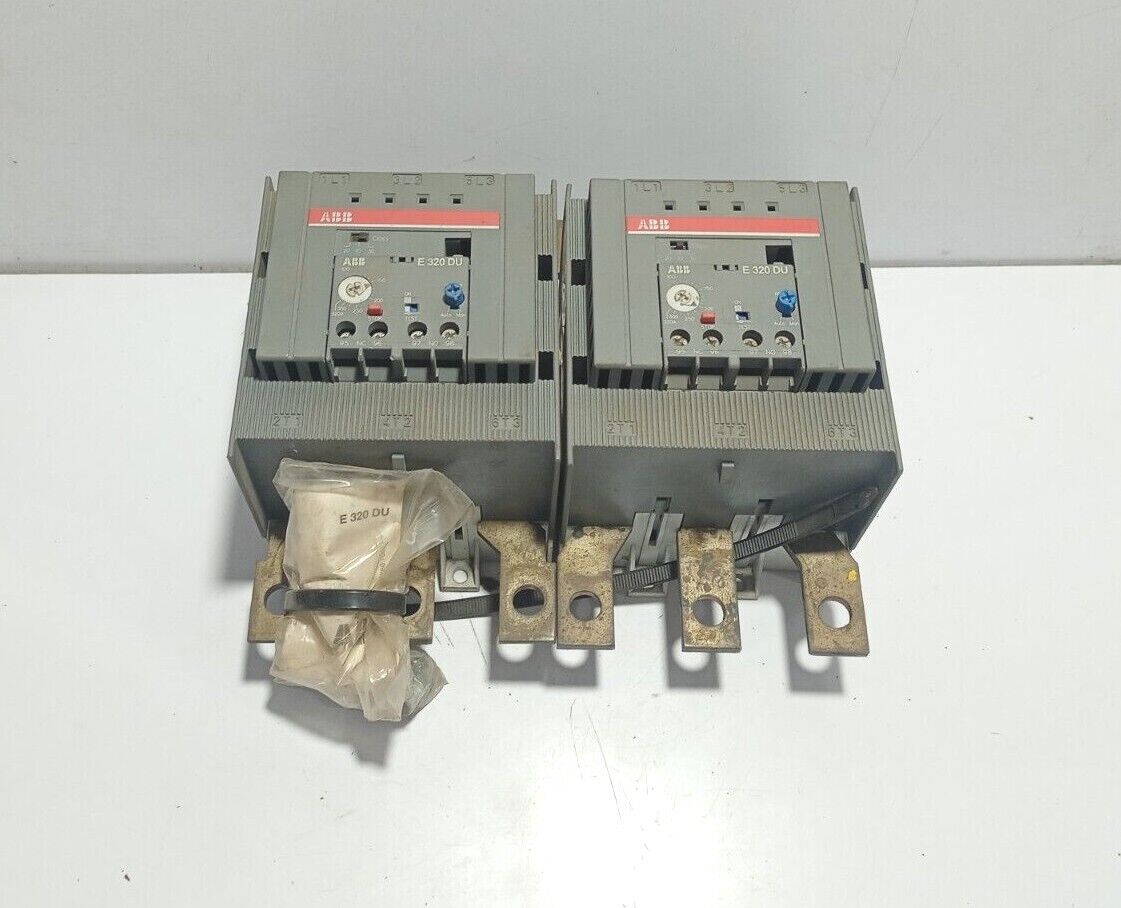 ABB E 320 DU Overload Relay 100-320A Ith 6A E320DU