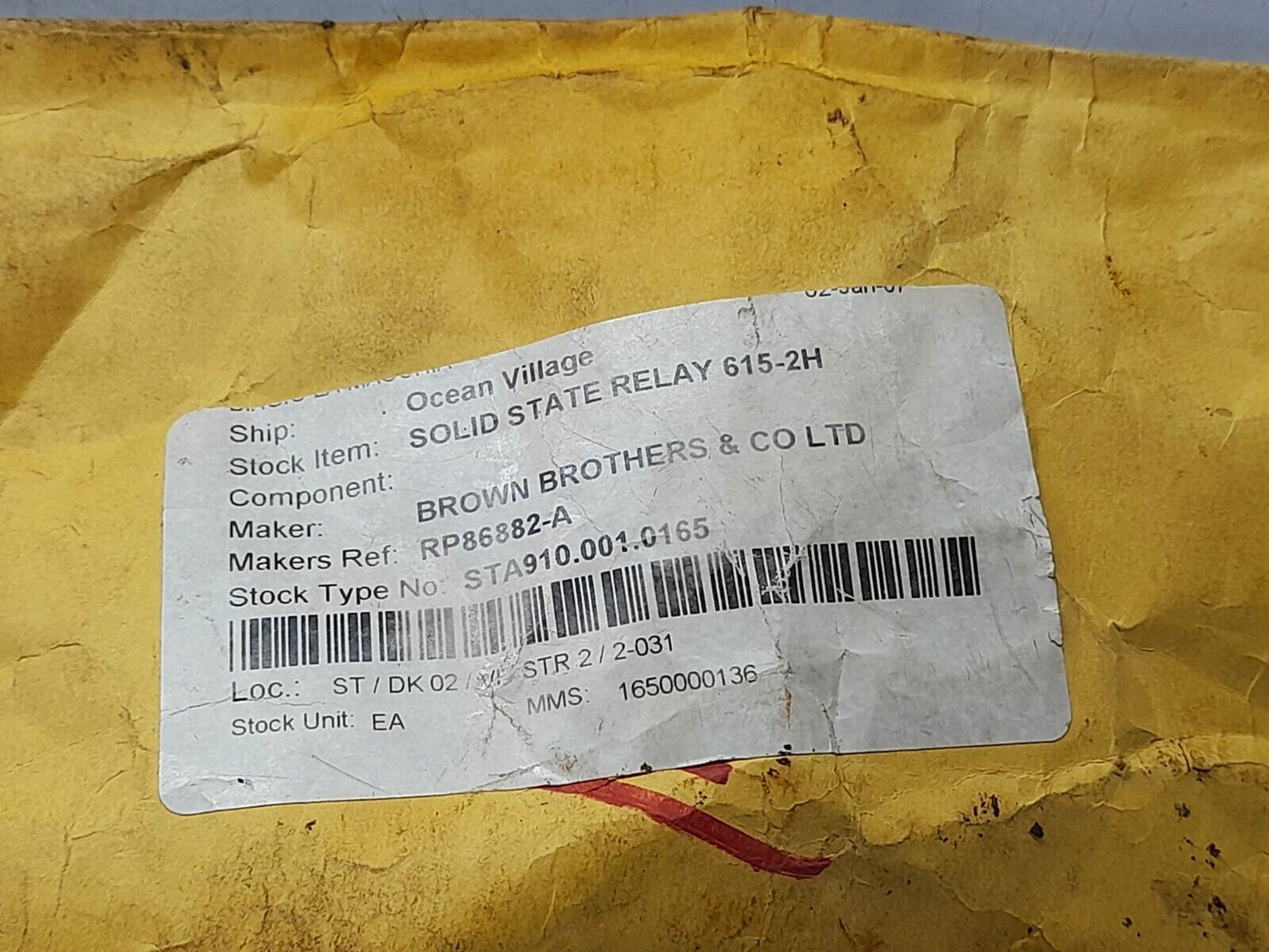 Teledyne Relays S24D25 Solid State Relay 12-280VAC 25A