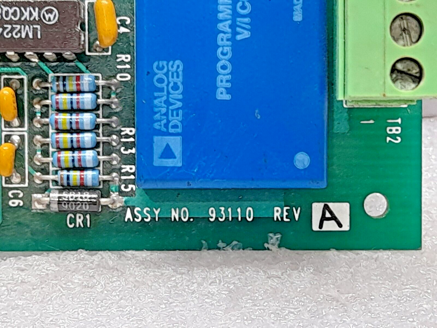 93110 Rev. A Voltage To Current Loop Convertor