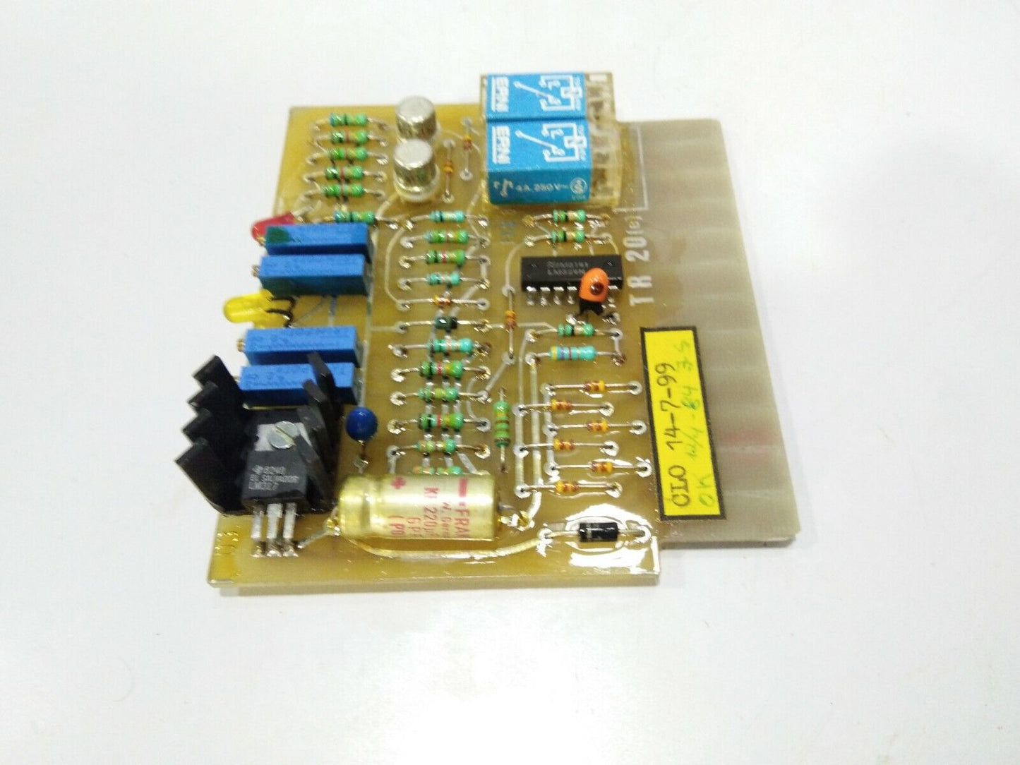 TR 20 TACHO RELAY PRINT CARD PCB FKS 83 22731 TR20