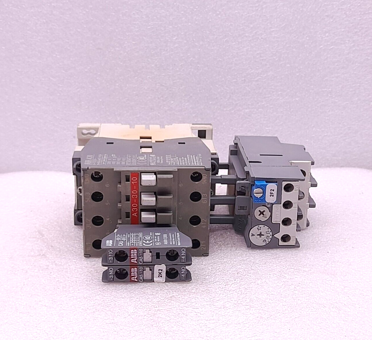 ABB A30-30-10 Contactor R89 110-115V50Hz 115-127V60Hz W/ Relay 18-25A & CA5-10