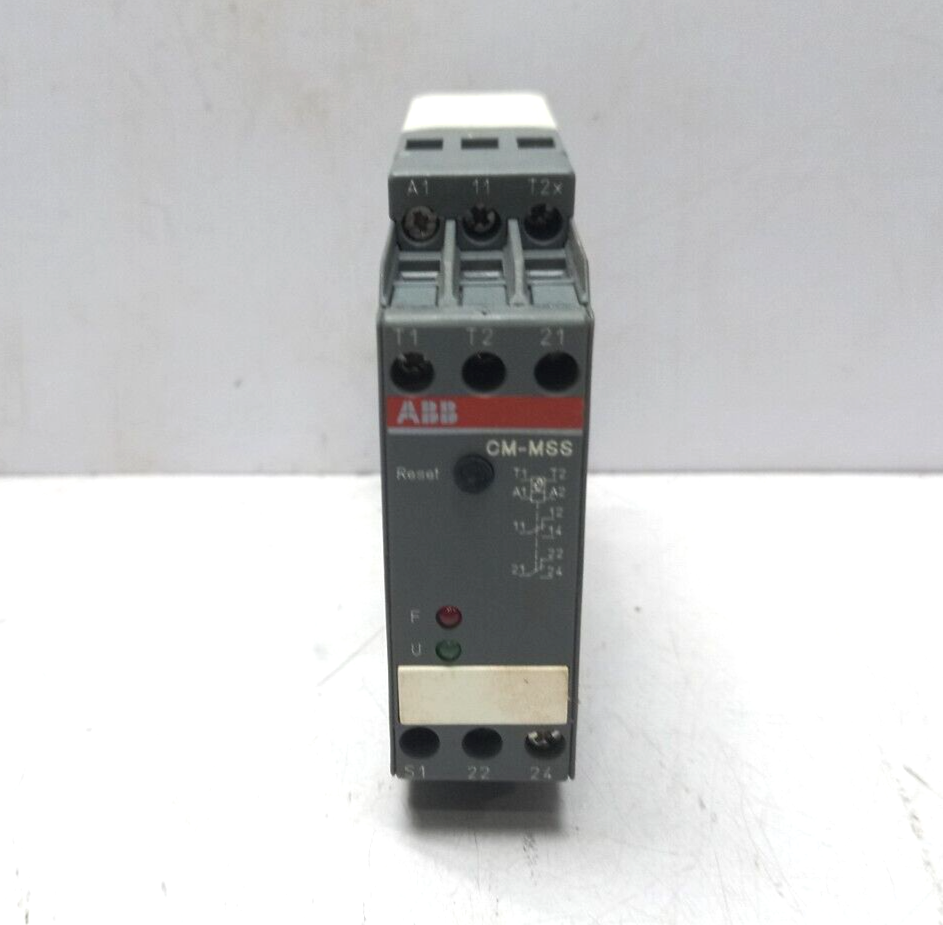 ABB CM-MSS Thermistor Motor Protection Monitoring Relay 1SVR430711R1300