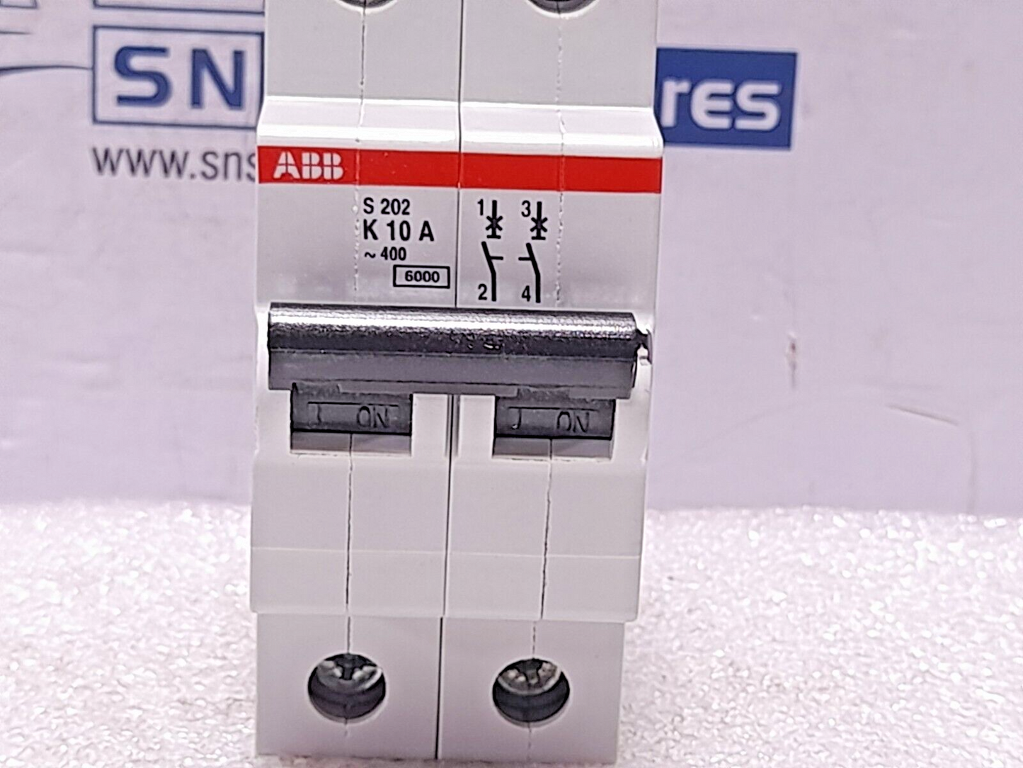 ABB S202-K10 Miniature Circuit Breaker 10A Current 2CD S252 001 R0427
