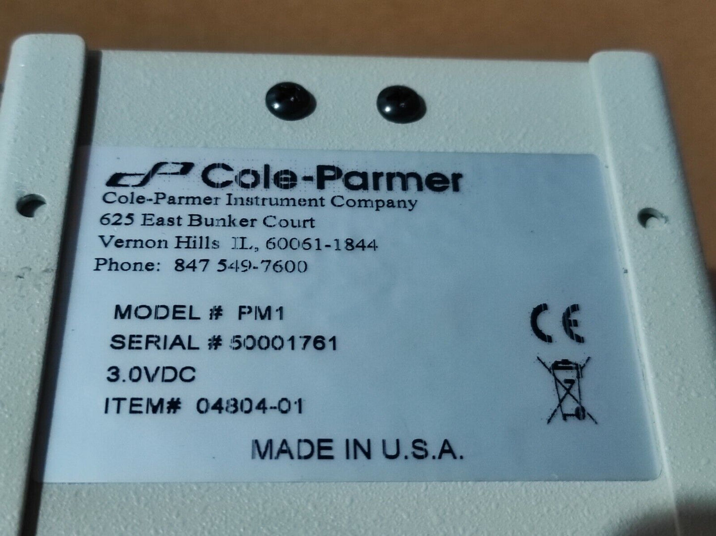 Thermo Scientific HPA1915BQ / Cole Parmer PM1