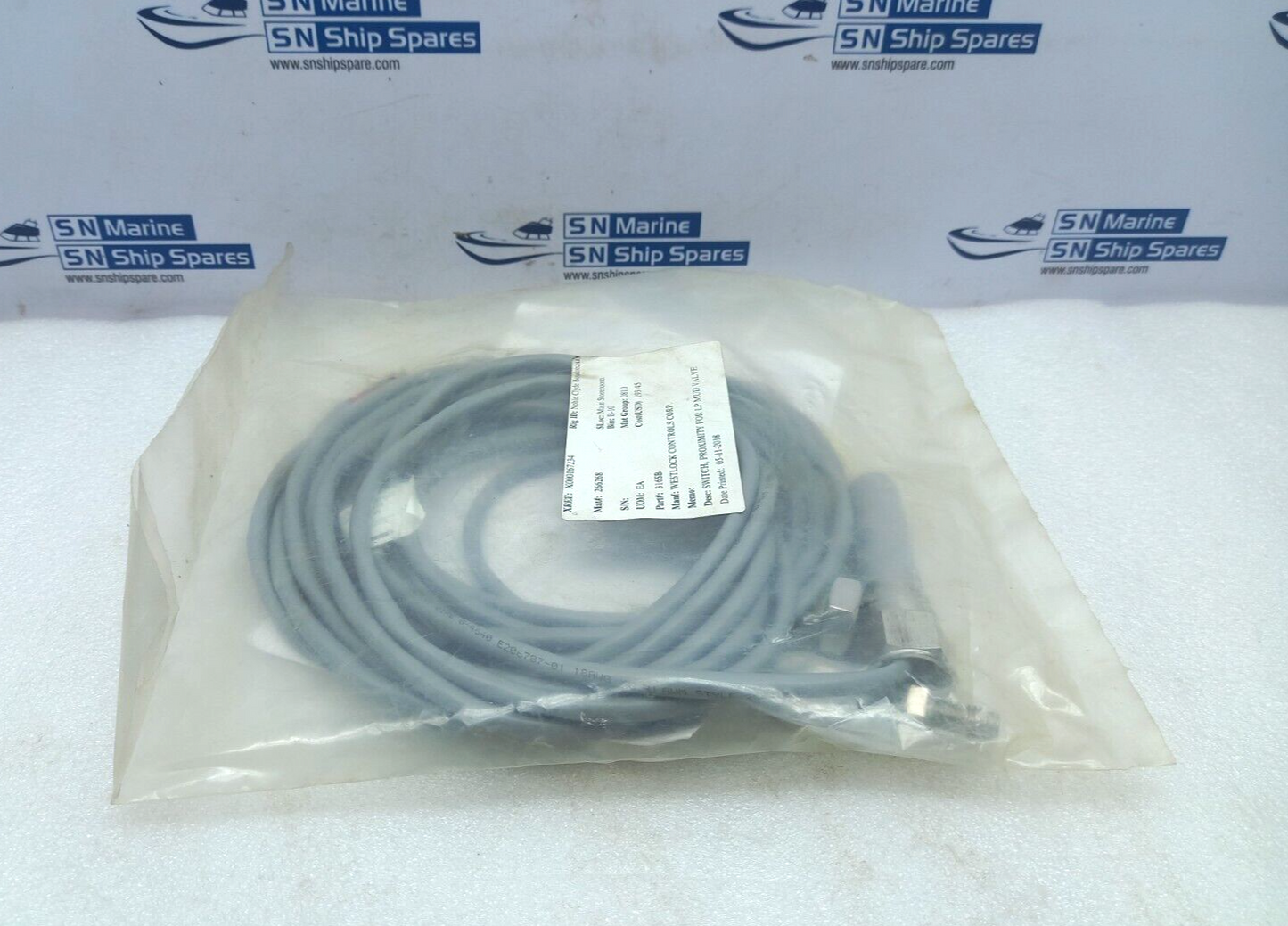 Westlock 316SB-STN-020-AAA Silver Proximity Switch 1/2NPT 20FT