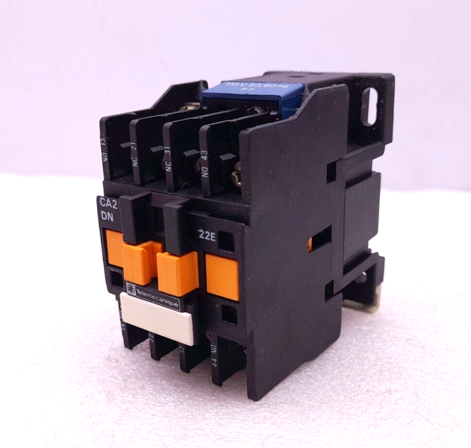 Telemecanique CA2 DN226F7 Control Relay F7 110V 50/60Hz CA2 DN CA2DN226 Ith 10A