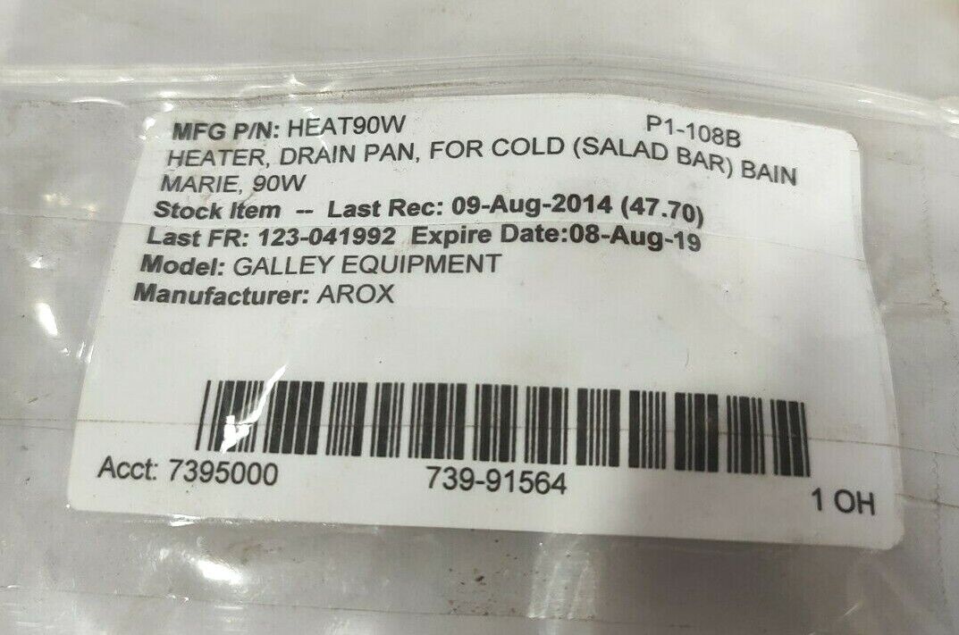 ZIH 24068350 03 FRIO Heat CPH I 2500mm 125W 230V 702J001 Heater