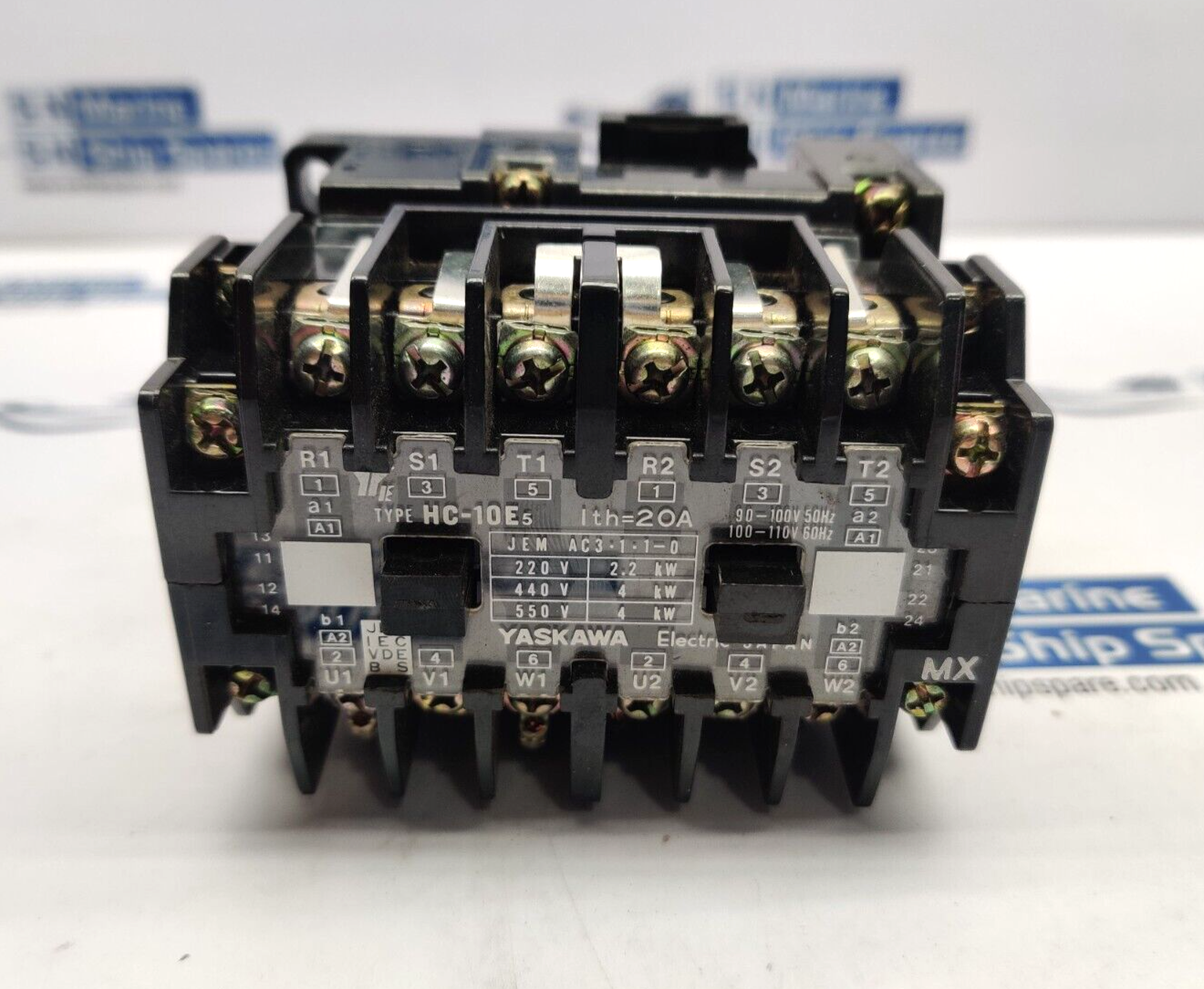 Yaskawa Electric HC-10E5 Magnetic Contactor 90-100V 50Hz 100-110V 60Hz