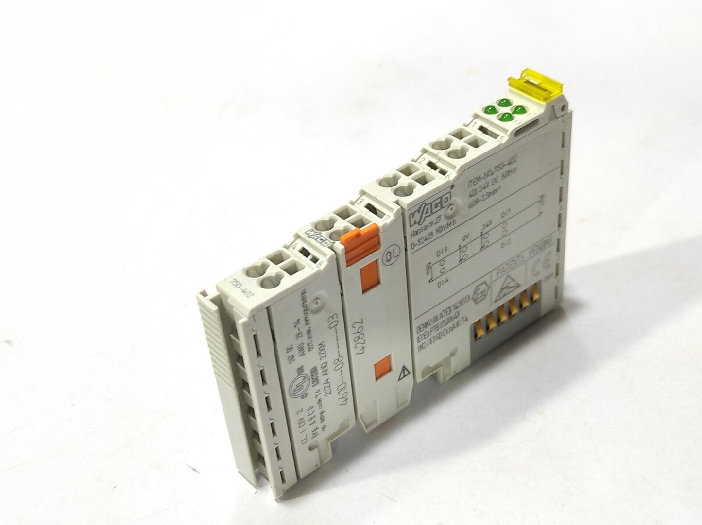 Wago 750-402 4-Channel Digital Input Module 750402 4DI 24V DC 3.0ms