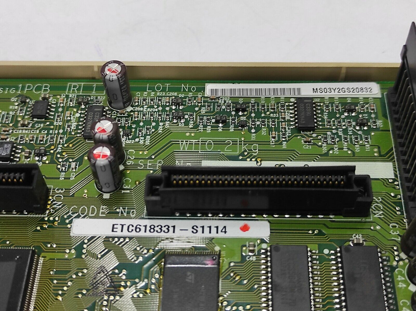 Yaskawa YPLT31008-1A PCB MS03Y2GS20832 ETC618331-S1114 GCMK-G2X
