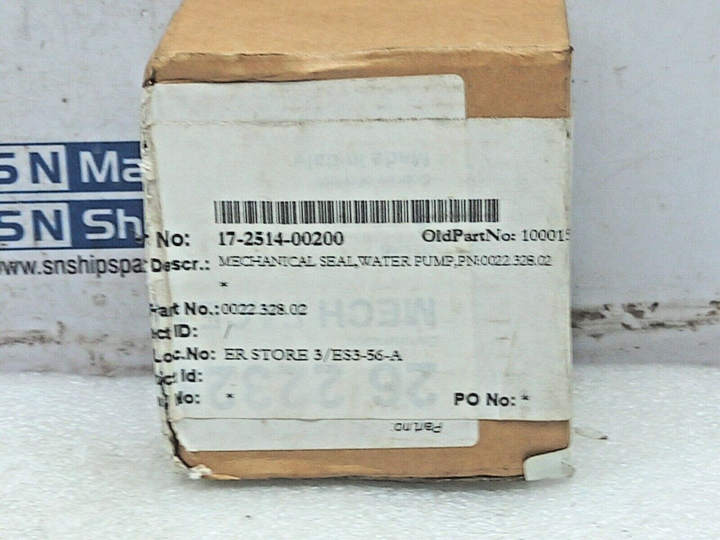0022.328.02 Water Pump Mechanical Seal 17-2514-00200