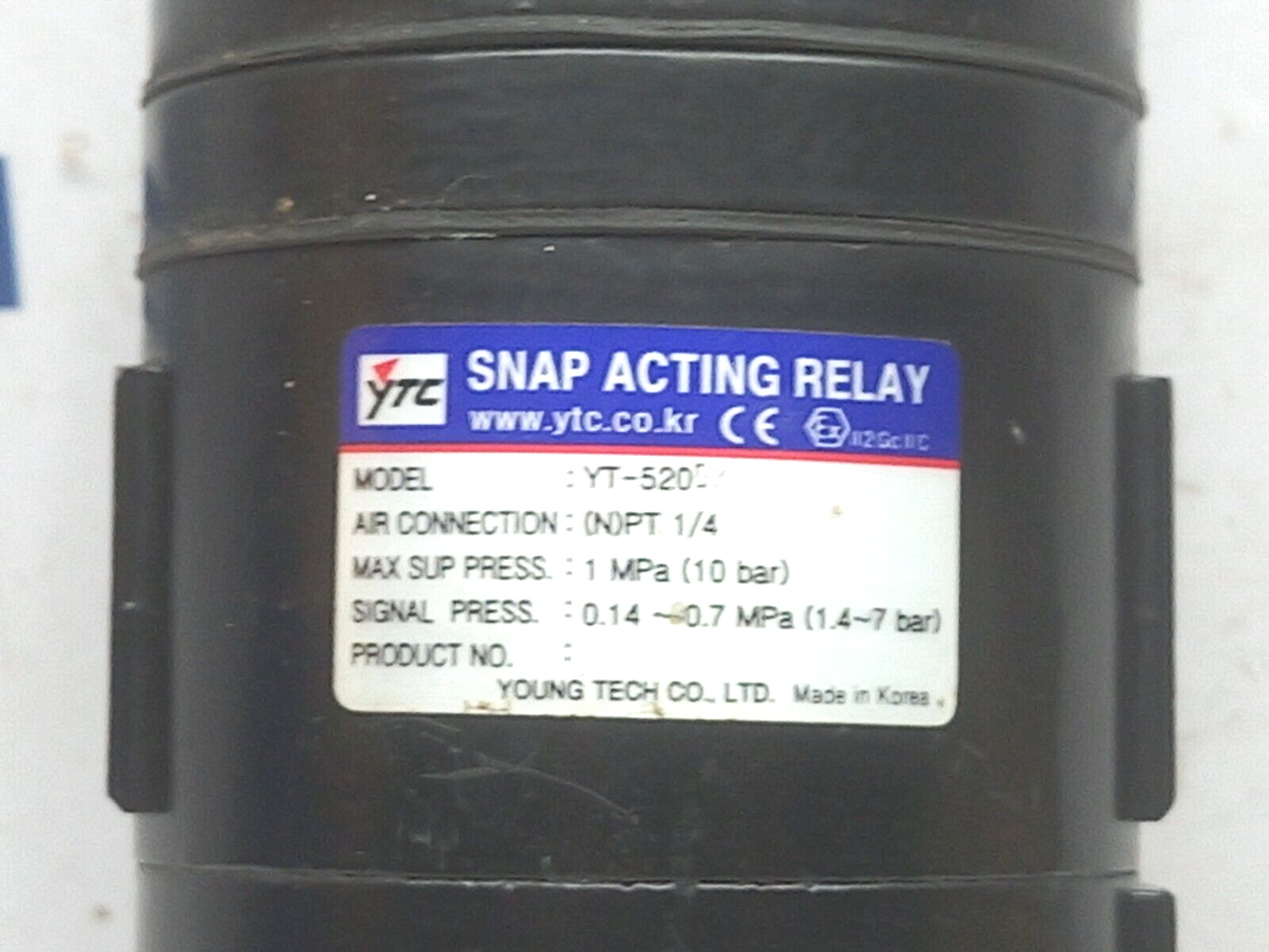 Young Tech YT-520 Snap Acting Relay 1/4”