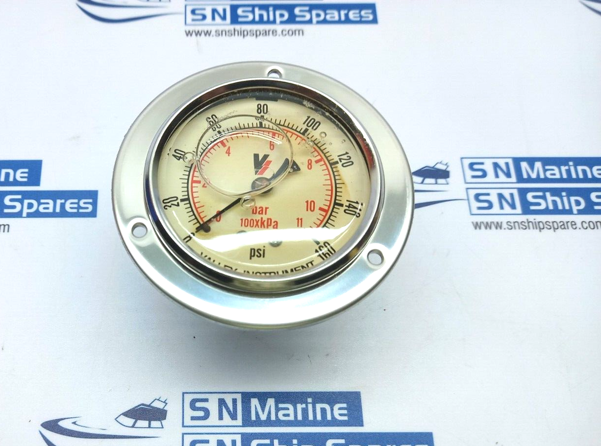 World Water GALK0464 Pressure Gauge 0-160Psi Liquid Filled