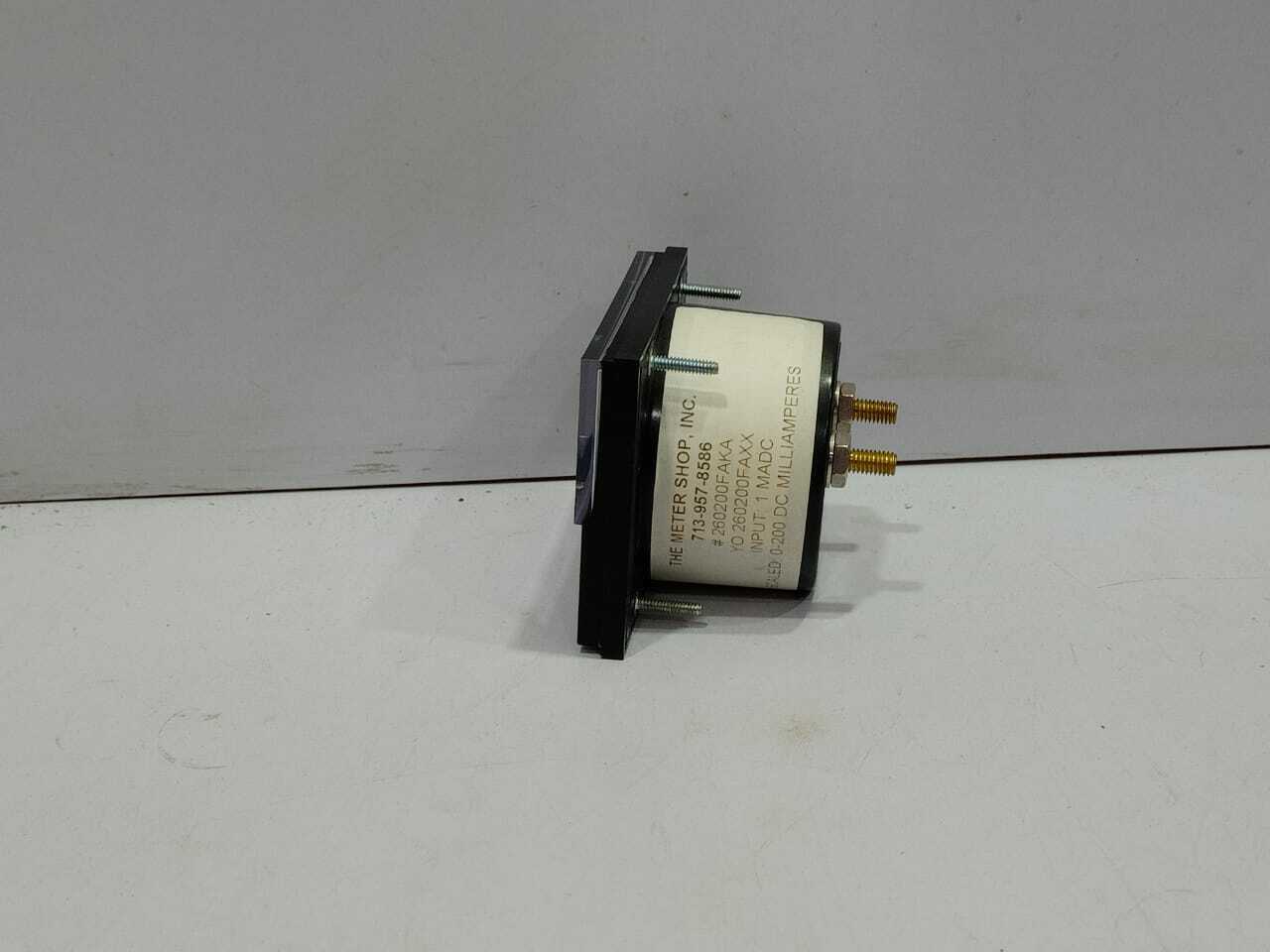 Yokogawa 260200FAKA Meter 0-200 D-C Milliamperes