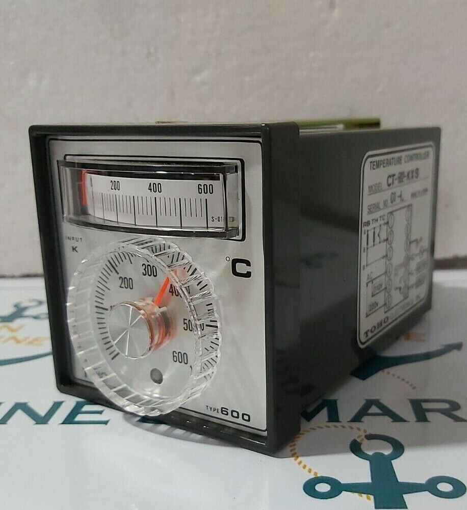 TOHO CT-602-KXS TYPE-600 TEMPERATURE CONTROLLER 0-600