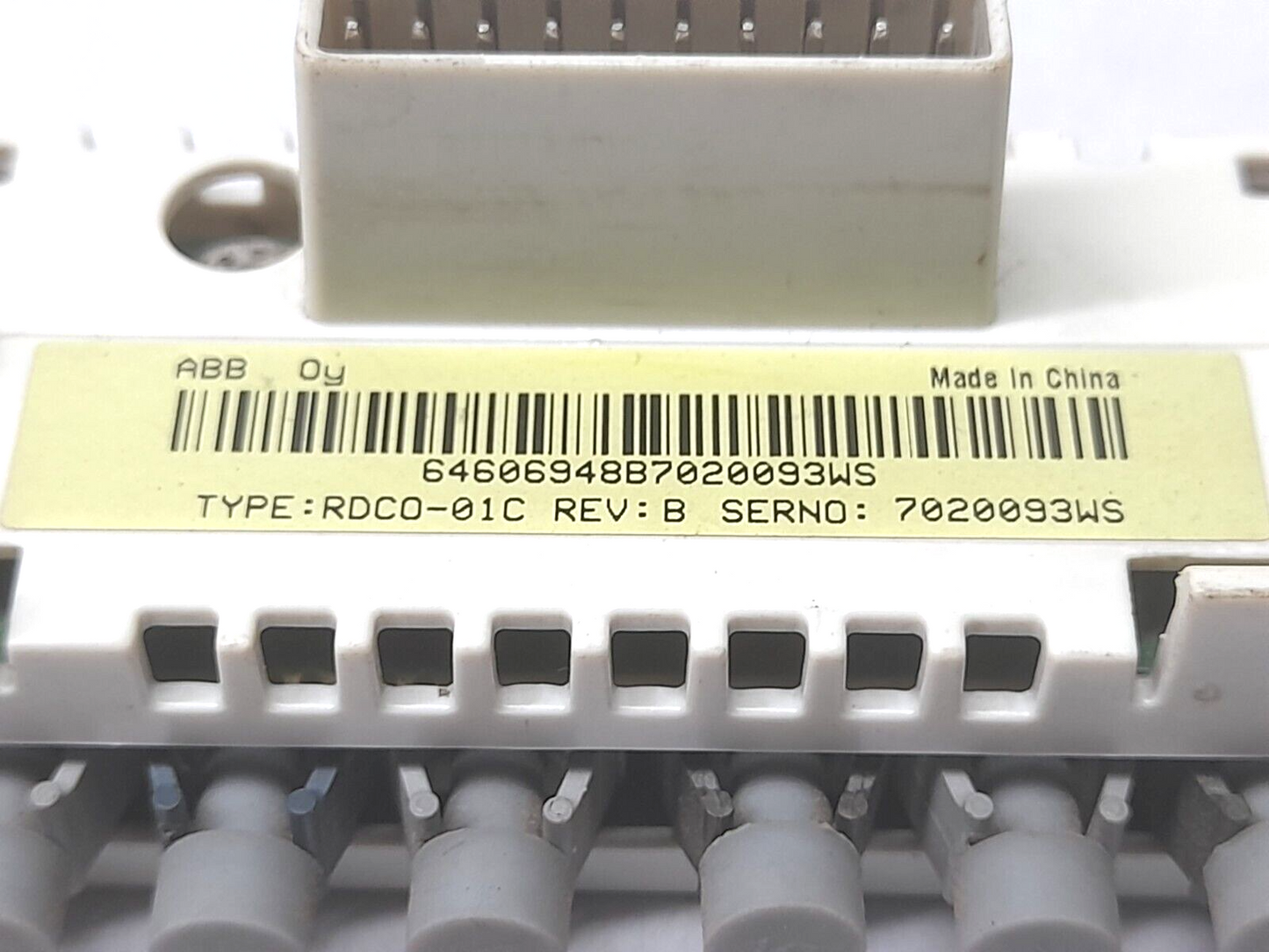 ABB RDCO-01C Rev B DDCS Communication Module