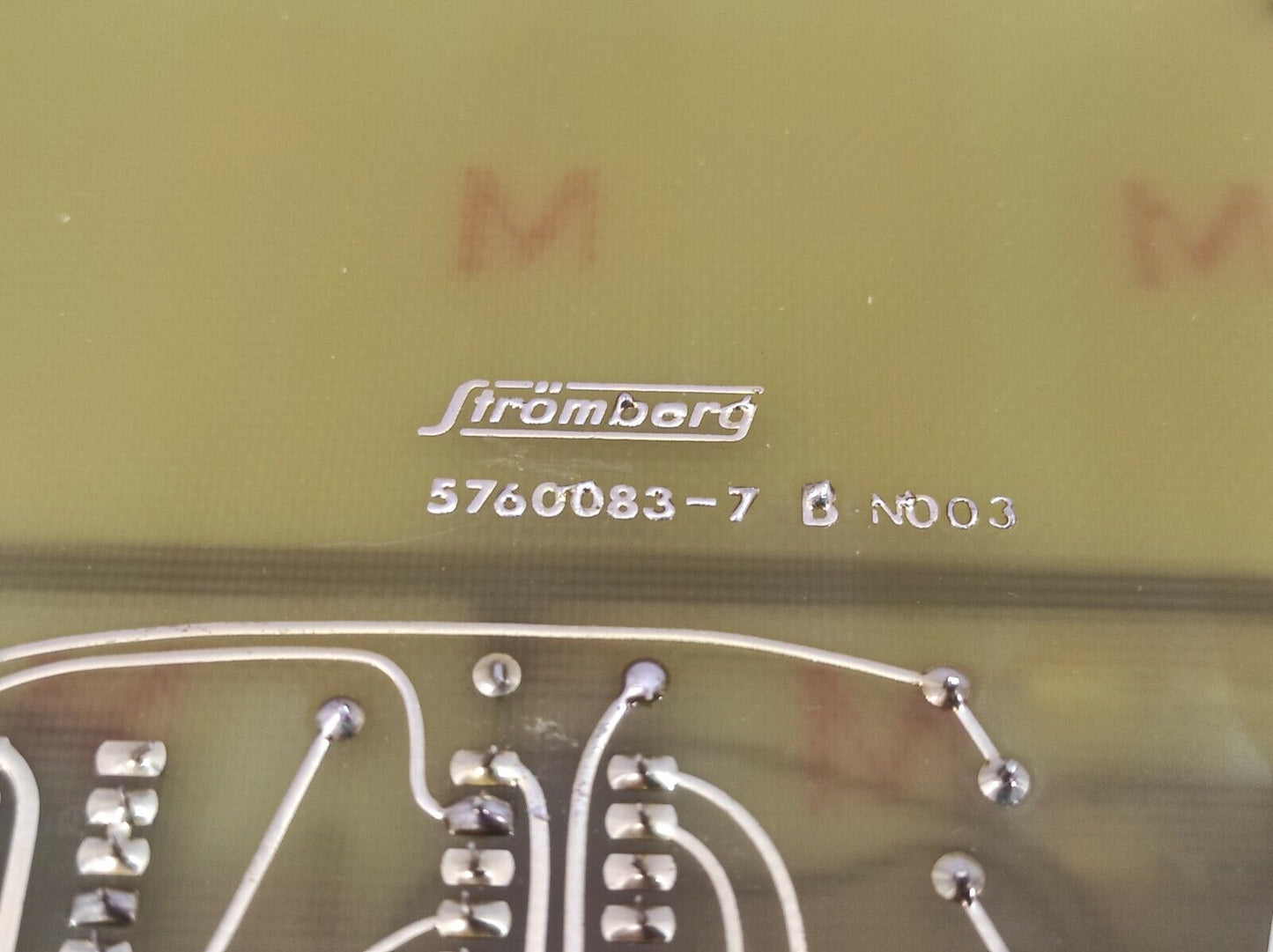 Stromberg 5760083-7 B PCB SGEA 148 A7 SGEA 148A7 57600837B