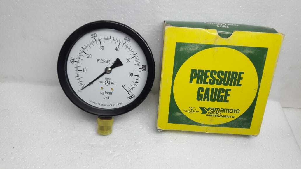 Yamamoto 0-1000PSI Pressure Gauge 0-70kgf/cm2