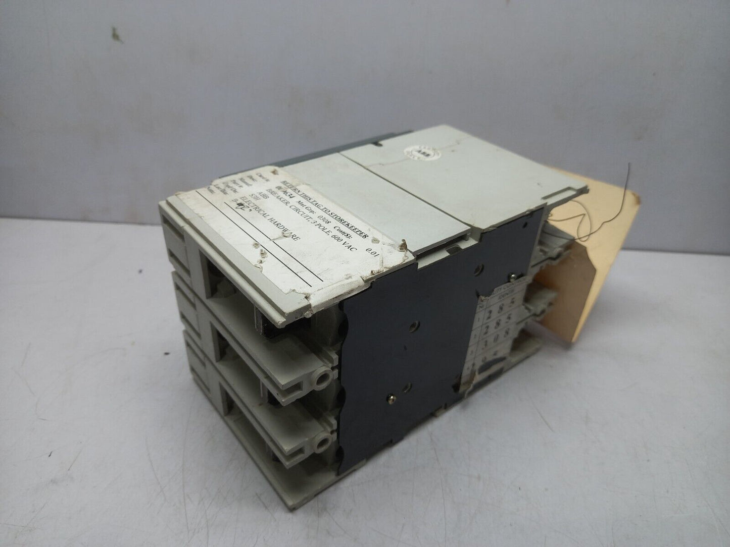ABB S3H Circuit Breaker 15A 3P 600VAC 600VDC