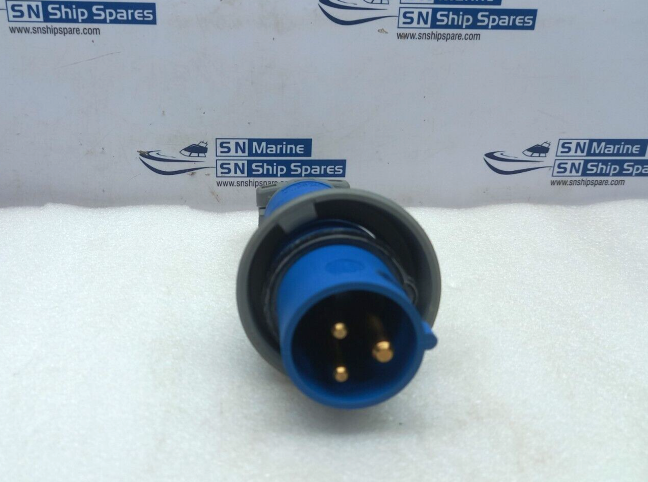 320P6W Pin & Sleeve Watertight Plug 20AMP 250VAC