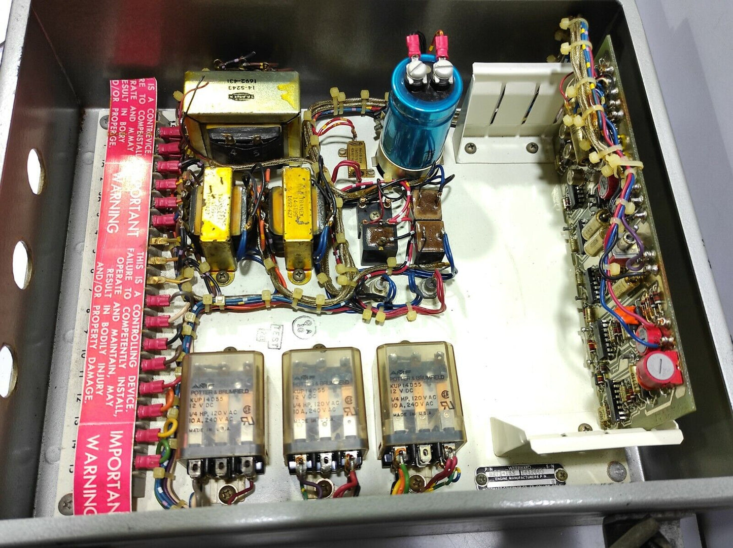 WOODWARD 8271-153 SPM SYNCHRONIZER S P M SYNCHRONIZER