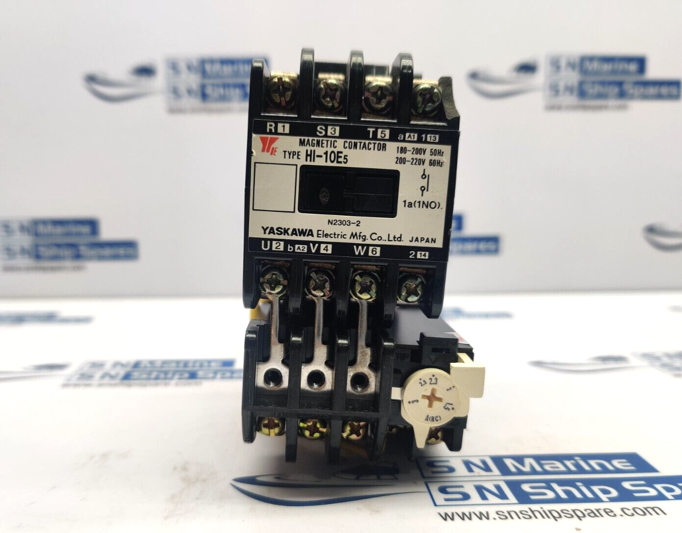 Yaskawa Electric HI-10E5 Magnetic Contactor 180-200V 50Hz 200-220V 60Hz 1a(1NO)