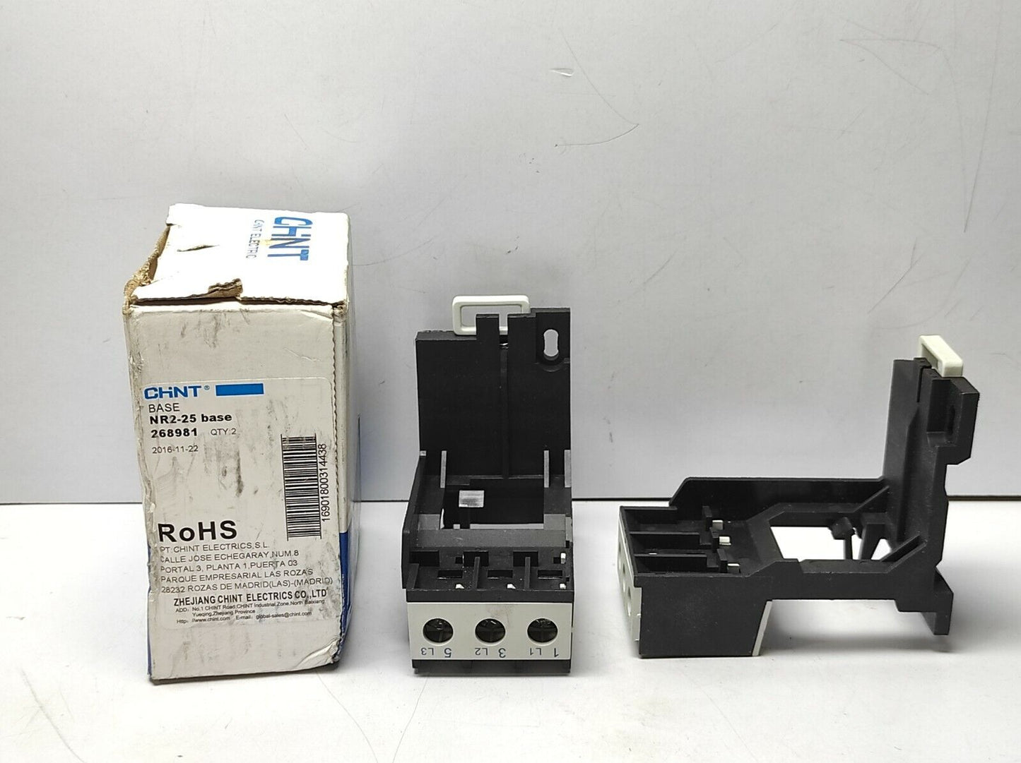 Zhejiang Chint Electrics Chint NR2-25 Base 268981