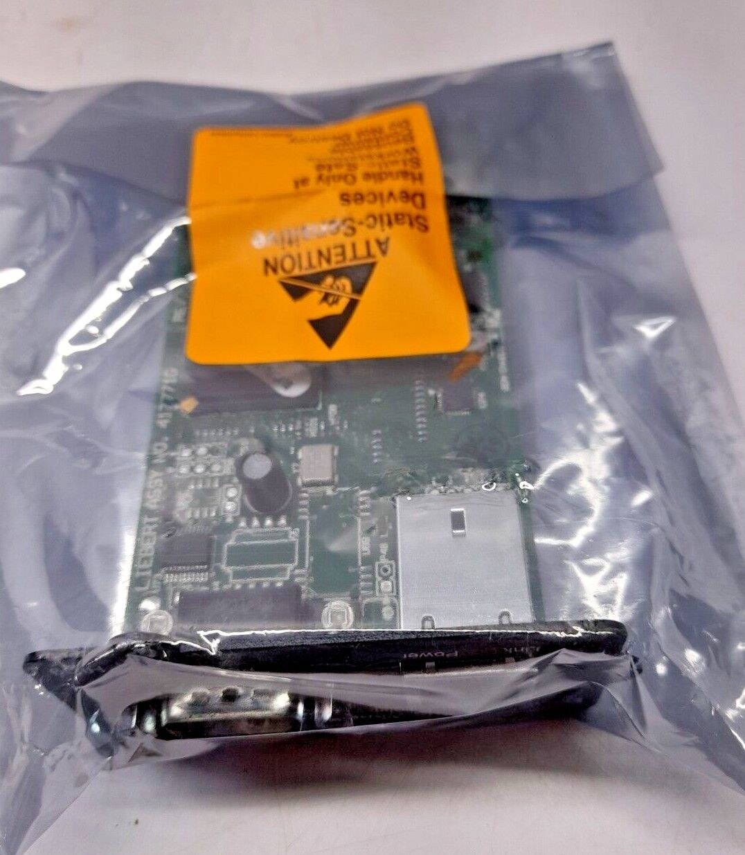 Emerson Liebert 417772R1 IS-WEBCARD Rev 10