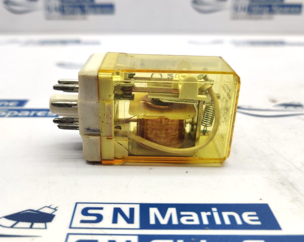 Idec RR2P-U Intermediate Relay 120Vac 50/60Hz 21912