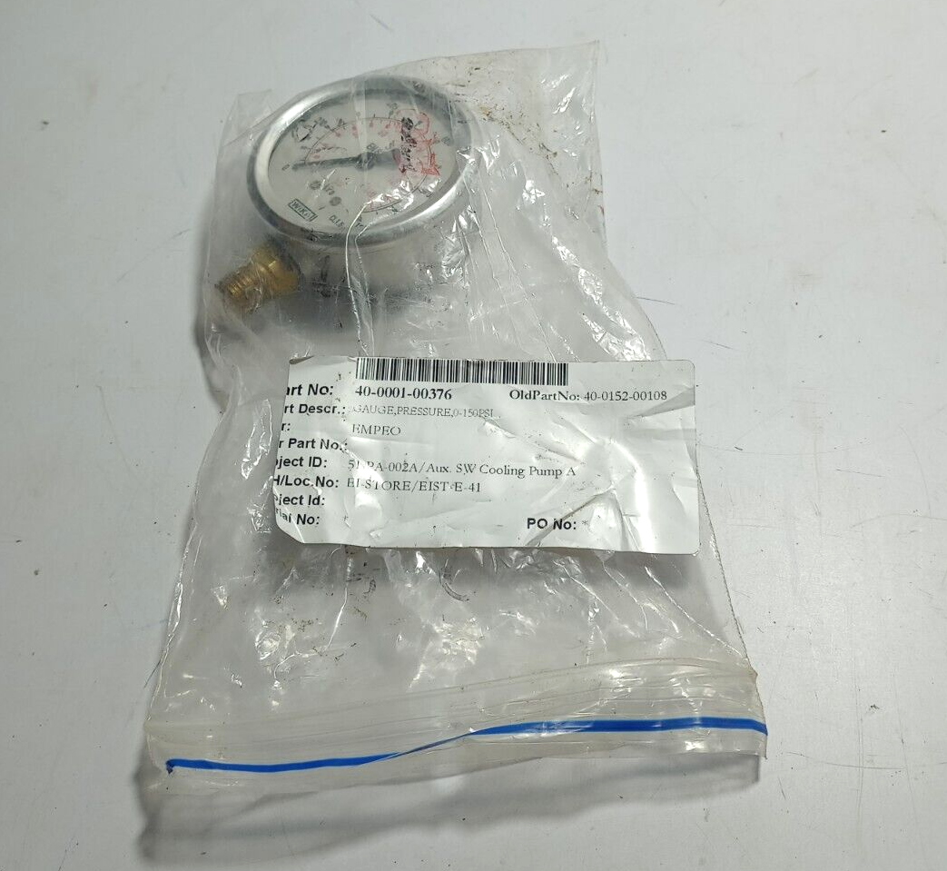 Wika Cl.1.6 Pressure Gauge / KPa / 0-150Psi / EN837-1