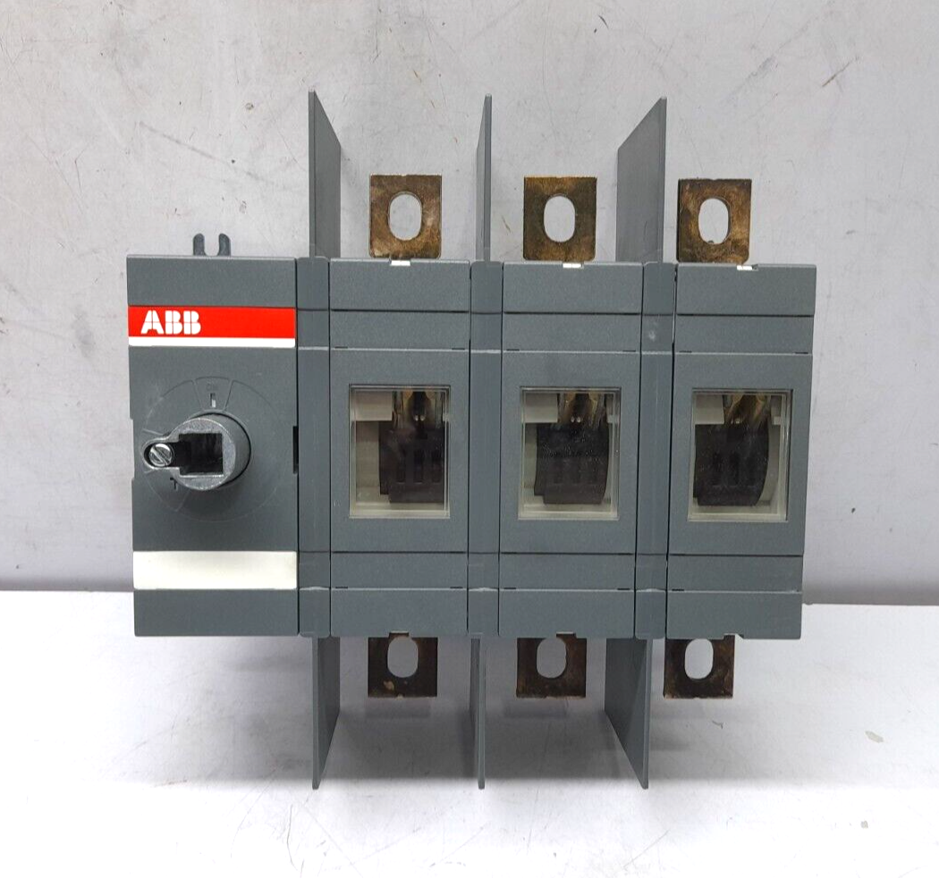 ABB 1SCA022747R6490 Switch Disconnector OT400U03 Ith = 400A Without Knob Handle