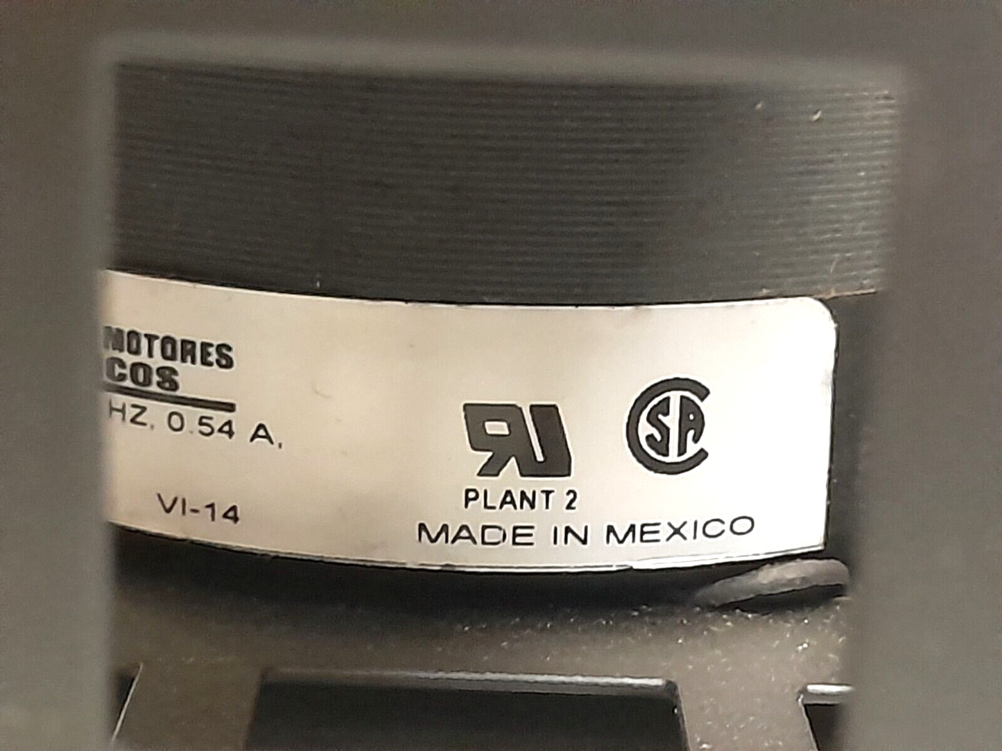 Alimak 519771-1 Fan Cab 8213515117 9W 1PH 115V 50/60Hz 0.54A 1550 RPM 5197711