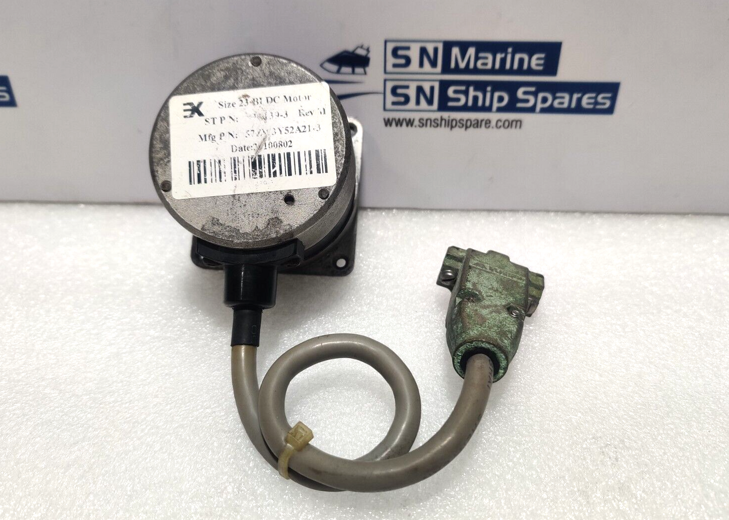3x Motion Technologies 116139-3 Size 23 BLDC Motor 57ZW3Y52A21-3