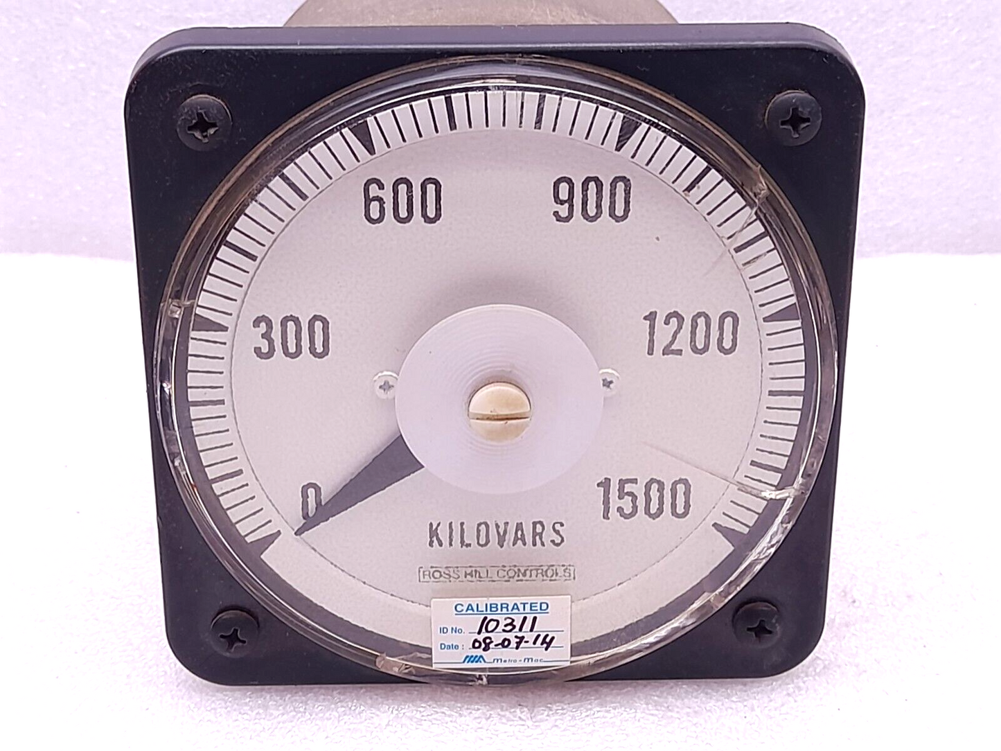 Yokogawa 103111FATC7PYF DB40 Ammeter 0-1MADC 0-1500 Kilovars