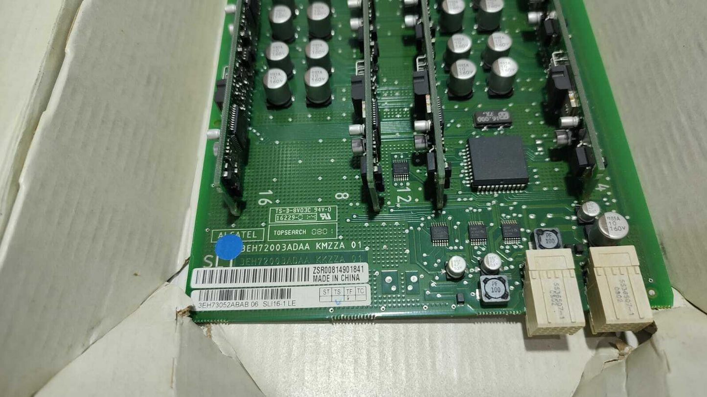 Alcatel 3EH73052ABAB 06 Analog Interface Board SLI 16-1 LE