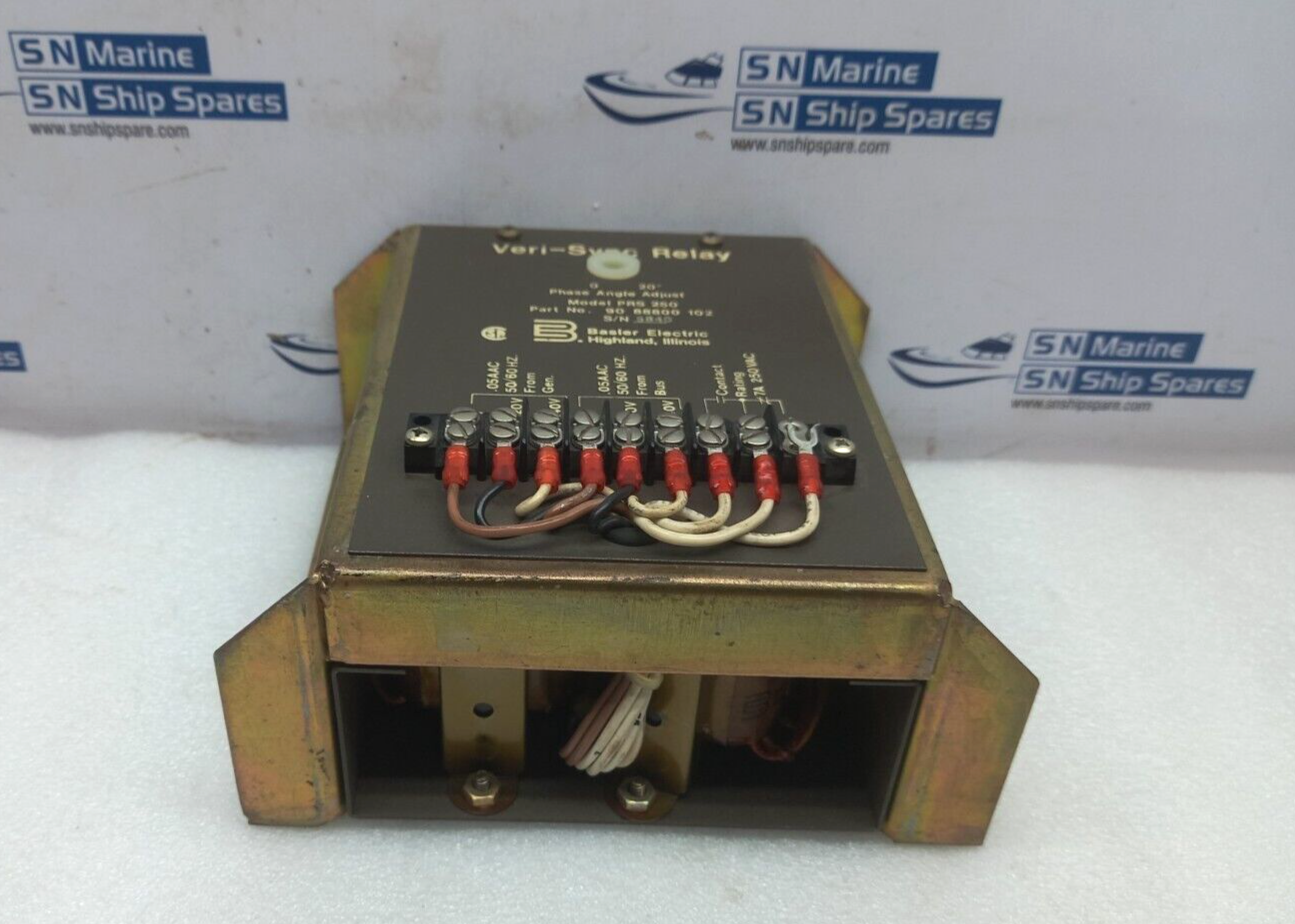 Basler Electric 90-88800-102 Veri-Sync Relay Model: PRS 250 Phase Angle 0-20