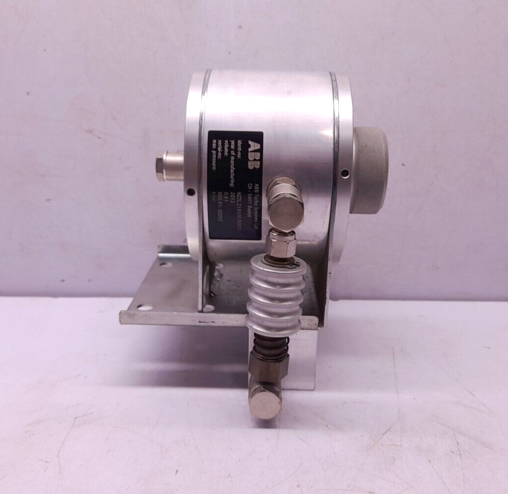ABB HZTL 215100 R0001 Turbocharger Dosing Vessel With Plug Volume 0.41 Max Press