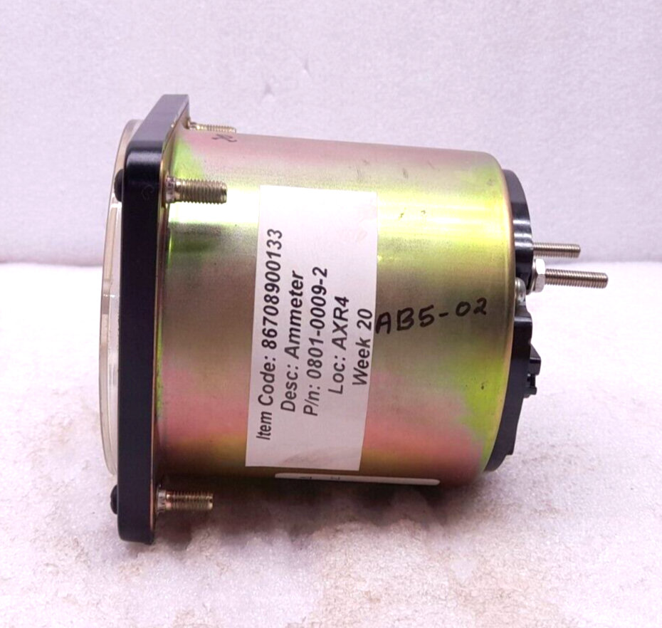 Yokogawa 103111FAZZ7WRD DB40 Ammeter 0-1 MADC 0-1500AC Amperes Ross Hill 0801-00