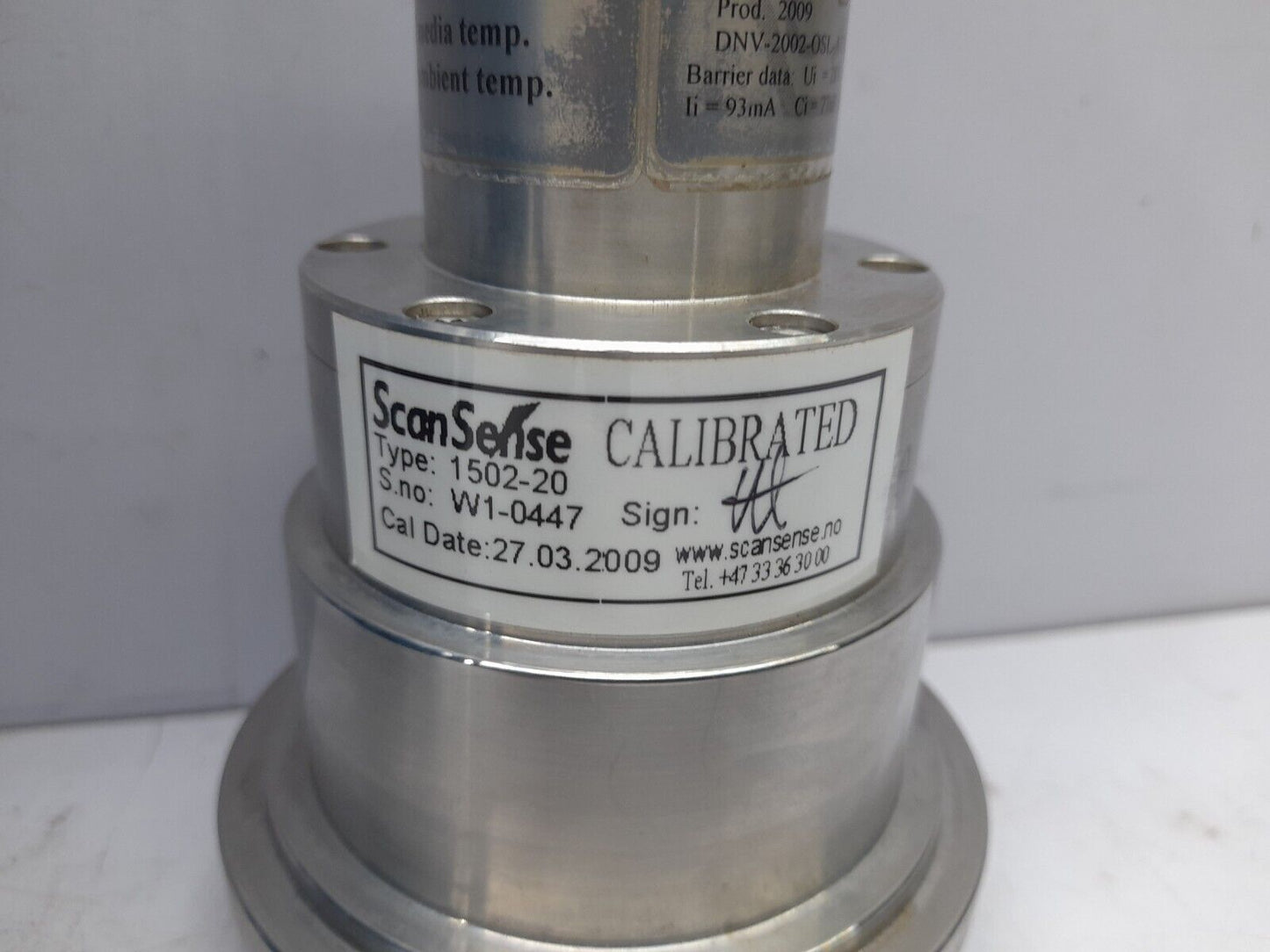 Expro 2065604600 Pressure Transmitter 0-10M Scan sens 1502-20
