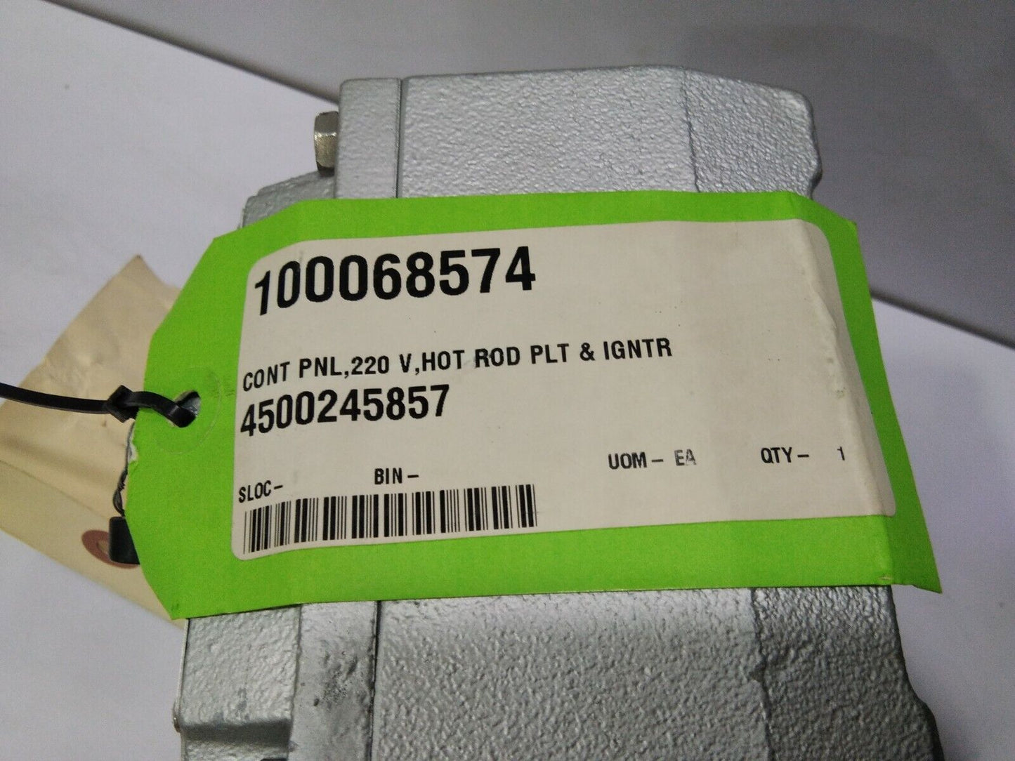 STACKMATCH EDSKBA CONTROL PANEL 220VOLT HPT ROD PILOT & IGNITER PUSH BUTTON