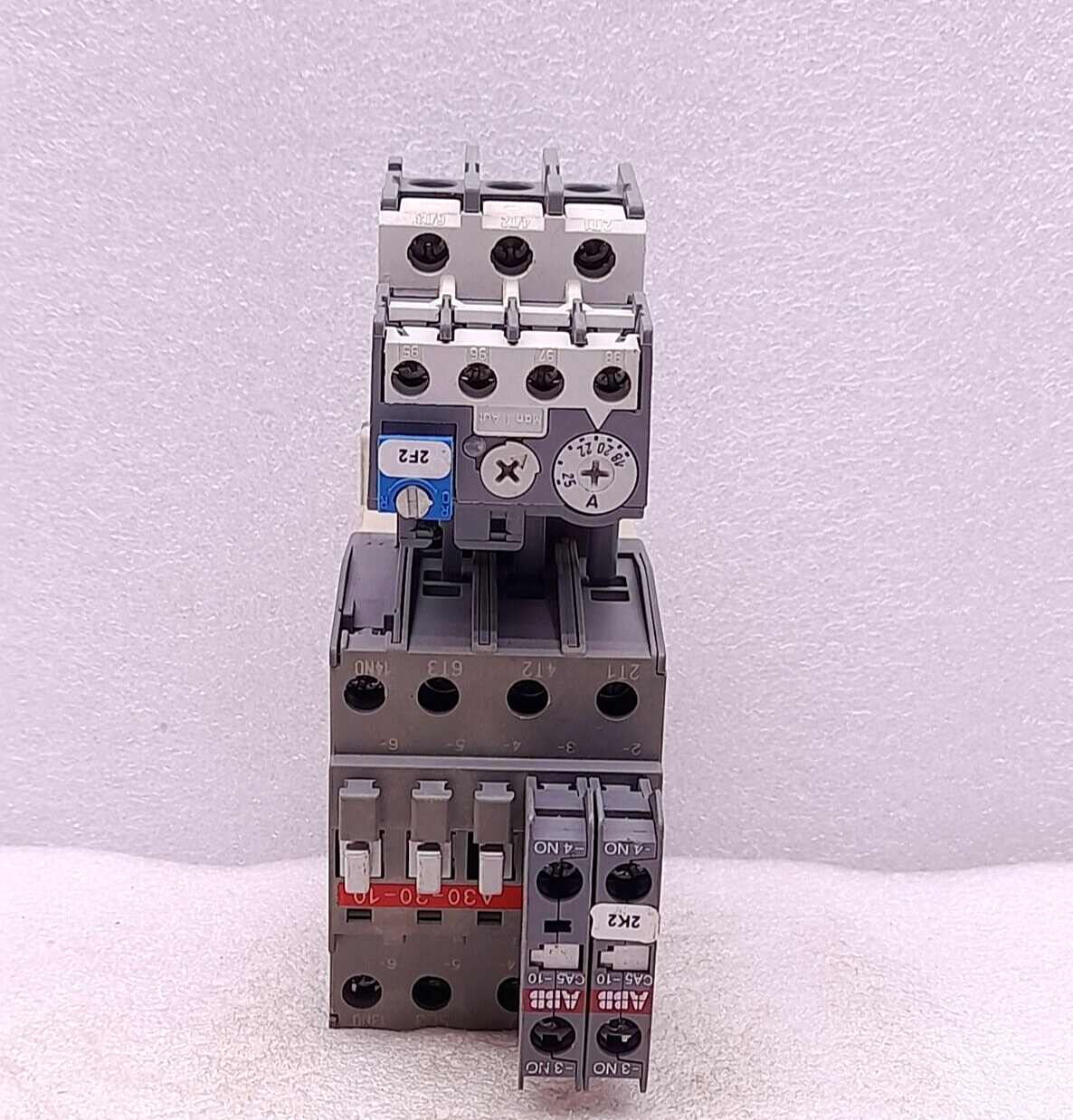 ABB A30-30-10 Contactor R89 110-115V50Hz 115-127V60Hz W/ Relay 18-25A & CA5-10