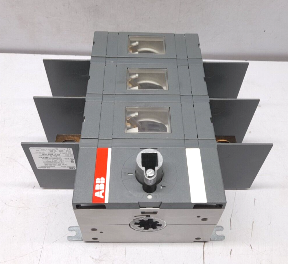 ABB 1SCA022747R6490 Switch Disconnector OT400U03 Ith = 400A Without Knob Handle