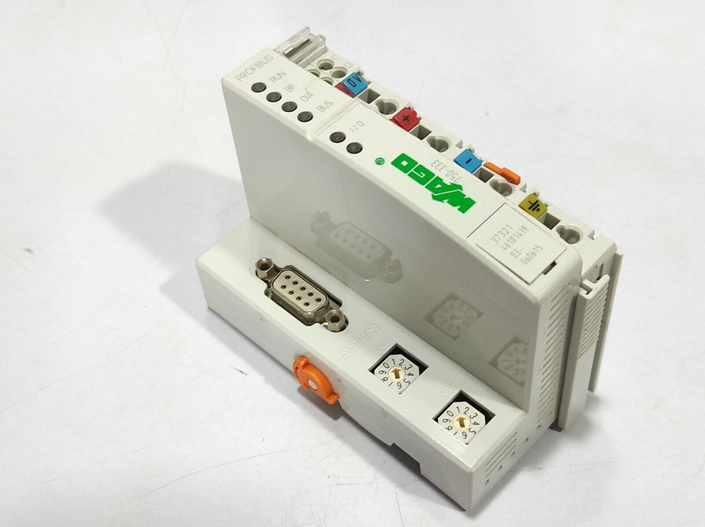 Wago 750-333 Fieldbus Coupler Profibus 750333 Profibus DP 12MBd /DPV1 24V DC