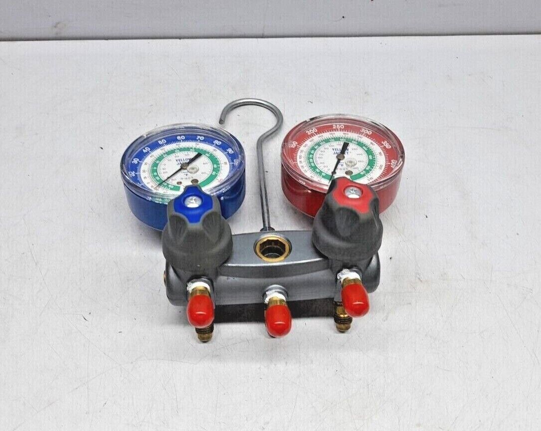 Yellow Jacket 49805 Titan Test And Charging Manifold 686800 2 Valve Titan