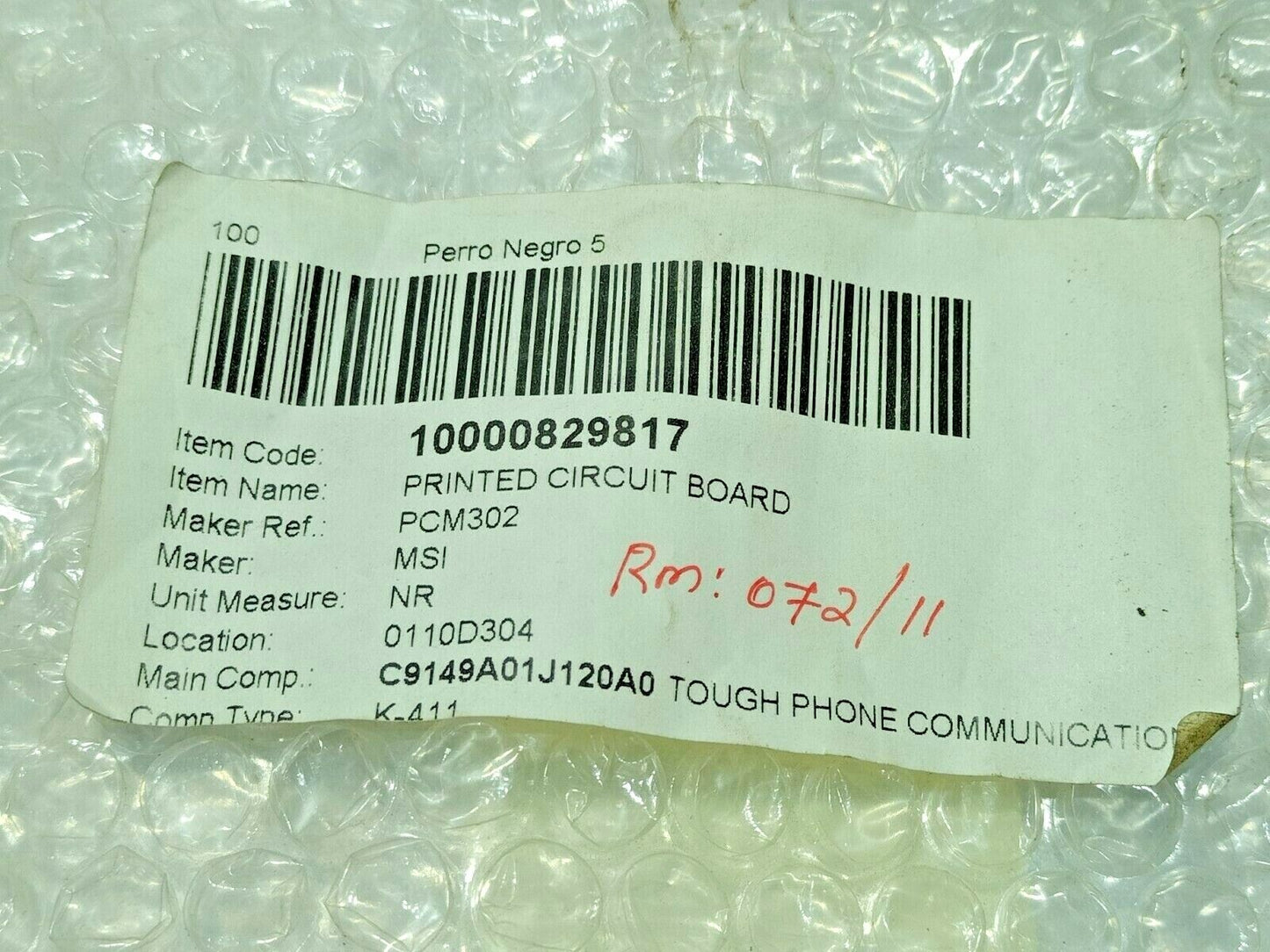 Tough Group PCM-302 MSI PCM302 PCB