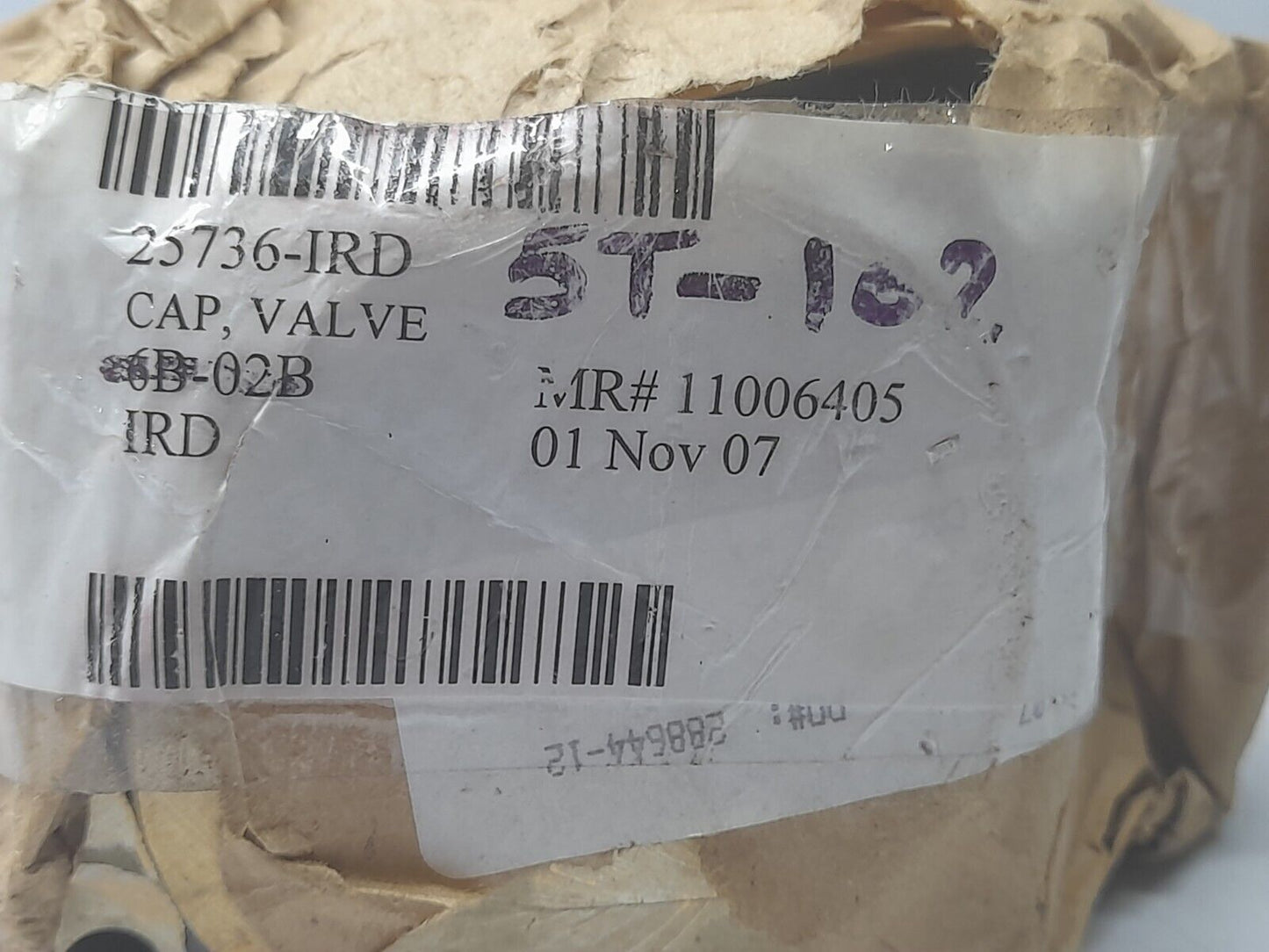 25736-IRD Cap Valve